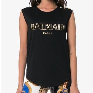 Balmain sleeveless shirt! Perfect condition